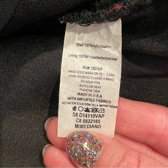 Mystic Floral Rose Appliqué Mesh Bodycon Dress - Picture 13 of 14